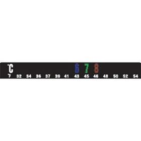 Sample Display for Temperature Range A product